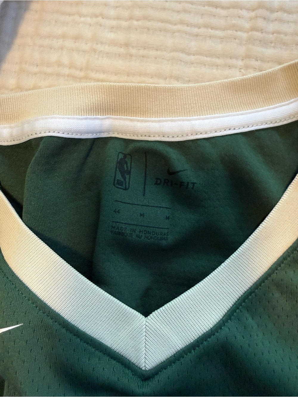 Nike Green Milwaukee #34 Basketball Jersey - Picture 4 of 4